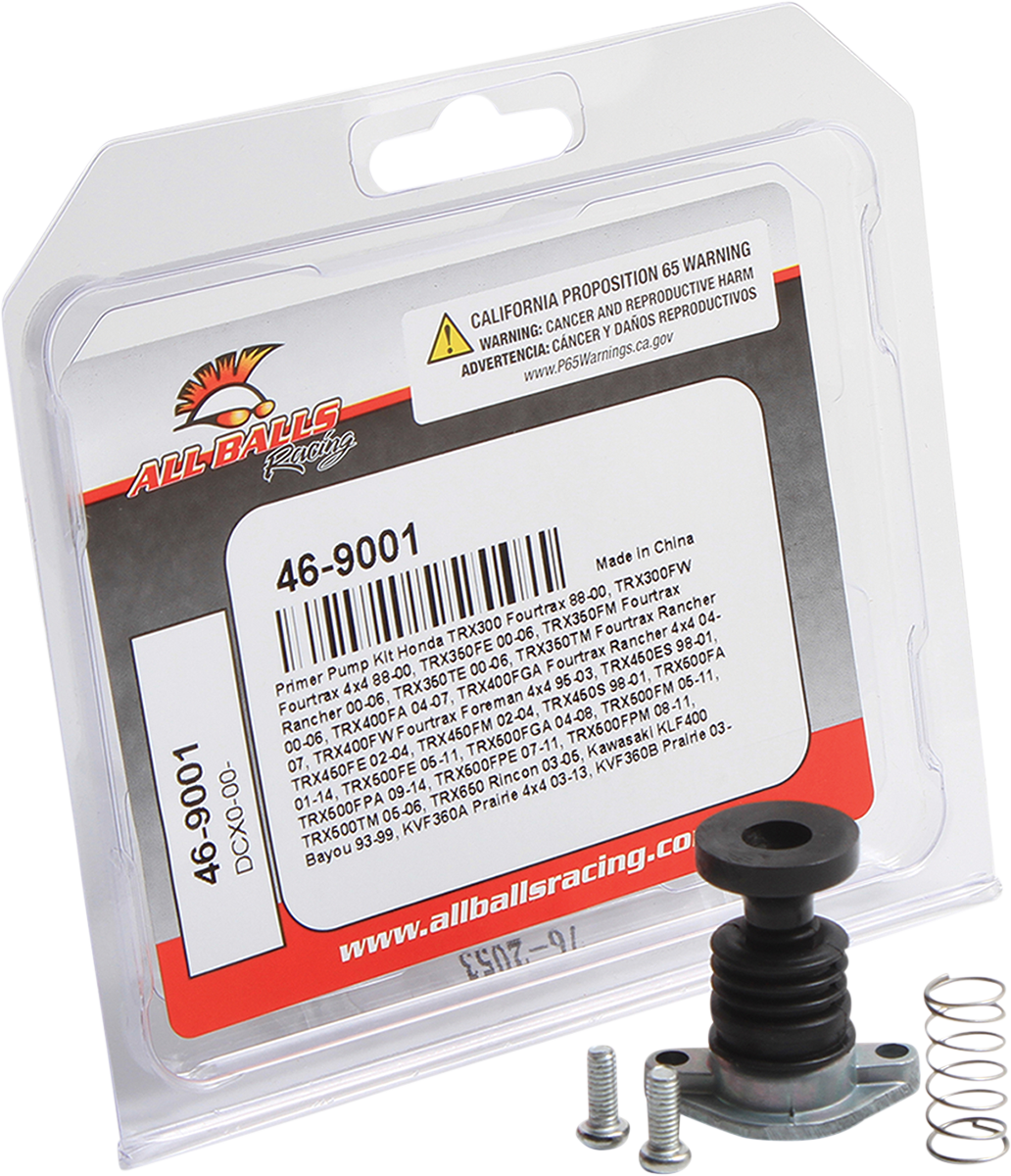 ALL BALLS Carburetor Primer Rebuild Pump Kit - Honda/Kawasaki 1009-0135