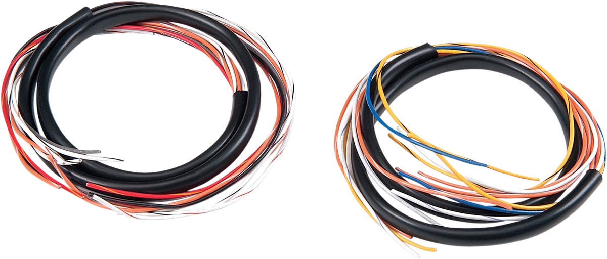 ALLOY ART Extended Handlebar Wiring Harness - Harley Davidson 2120-0022
