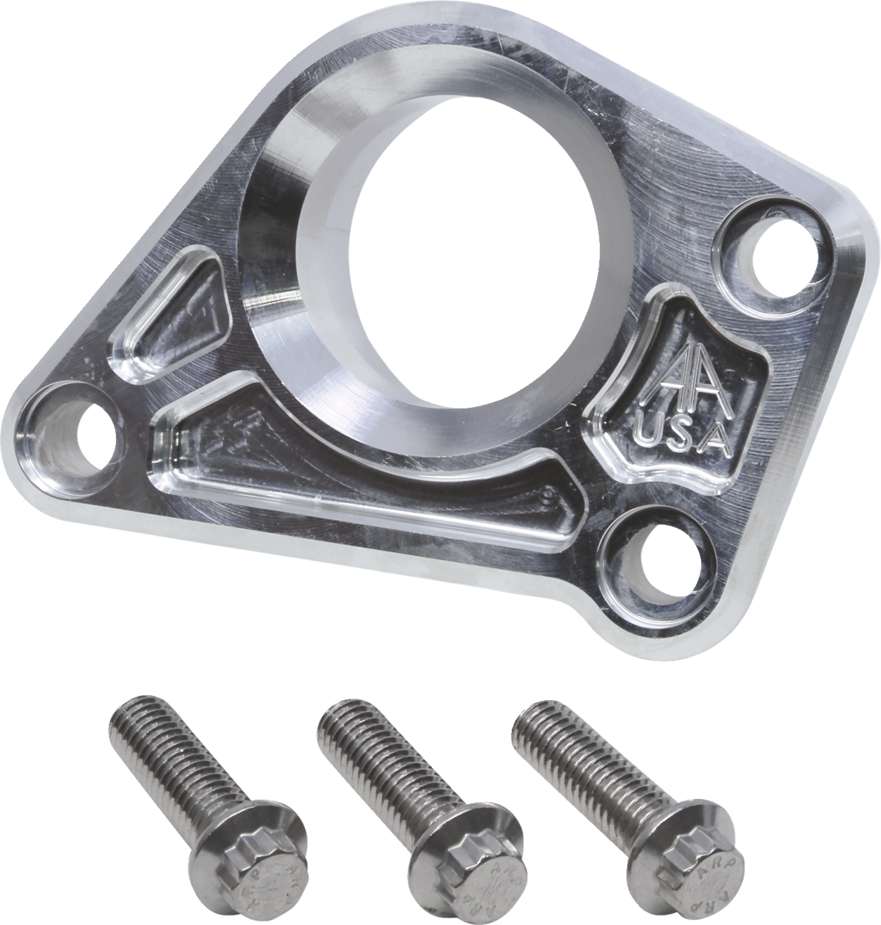 ALLOY ART Floor Board Delete Mount - Machined Raw / M8 0933-0147