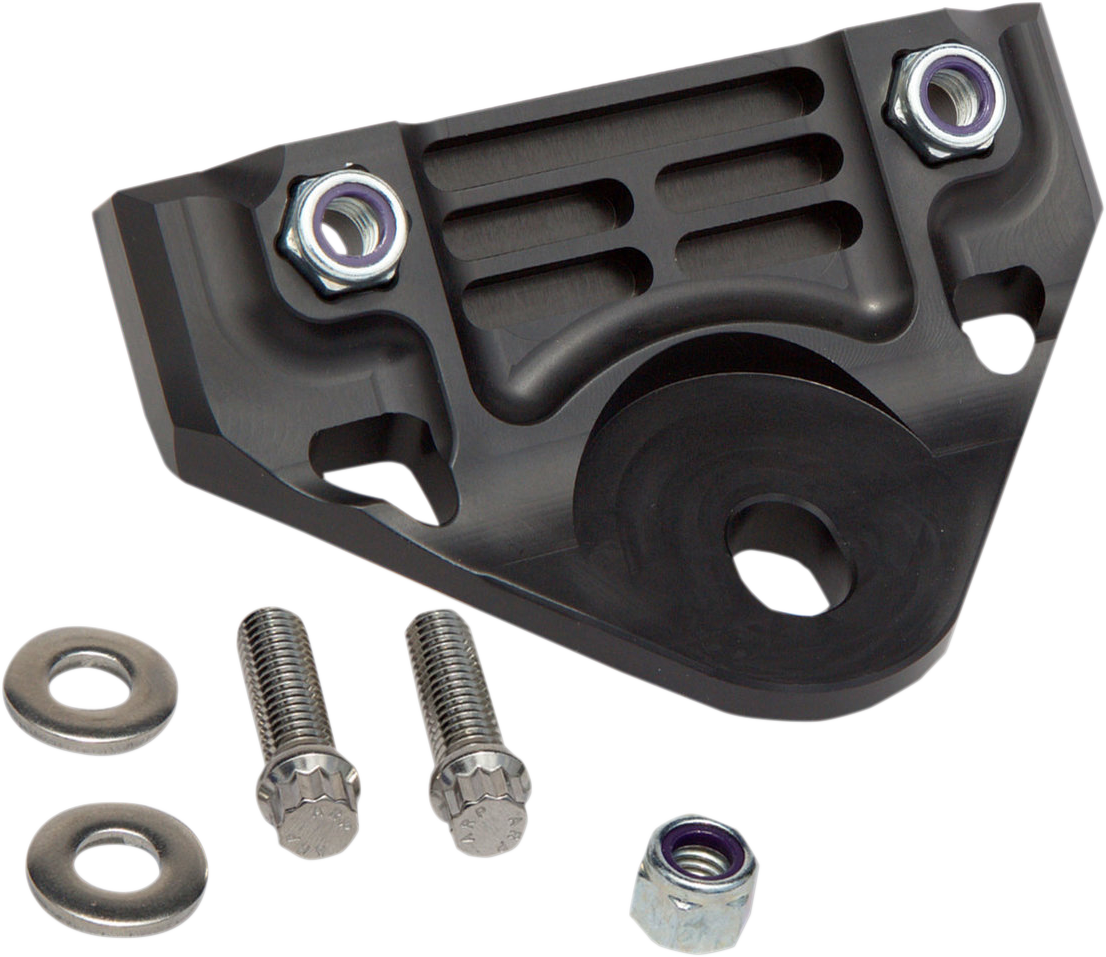 ALLOY ART Front Engine Mount - Black 0933-0138