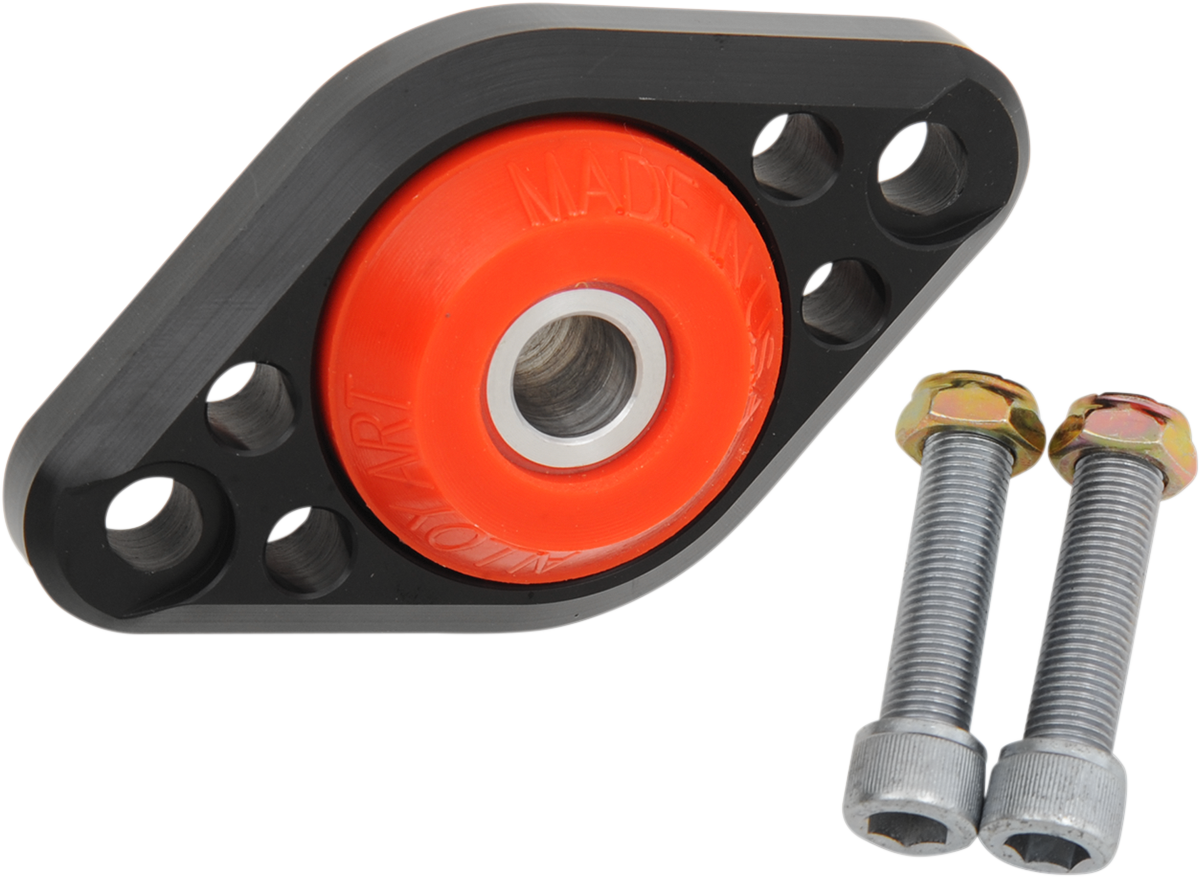 ALLOY ART Motor Mount - Black / FLT 0933-0107