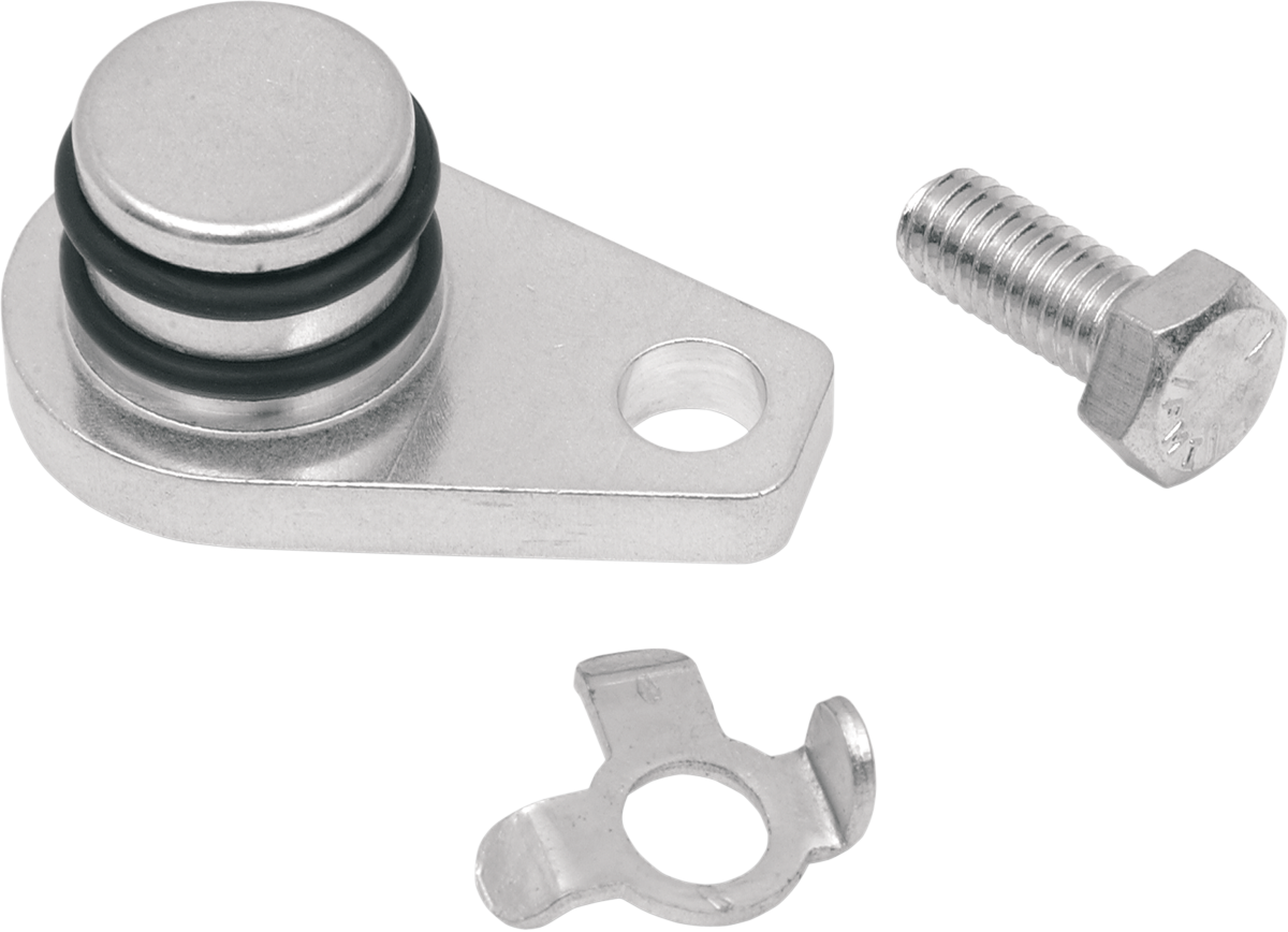 ALLOY ART Shifter Shaft Primary Plug - Chrome 1107-0073