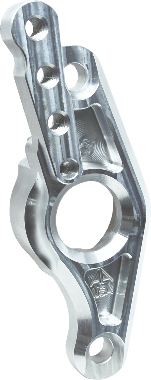 ALLOY ART Swingarm Pivot Block - Rear / Raw Machined 1303-0393