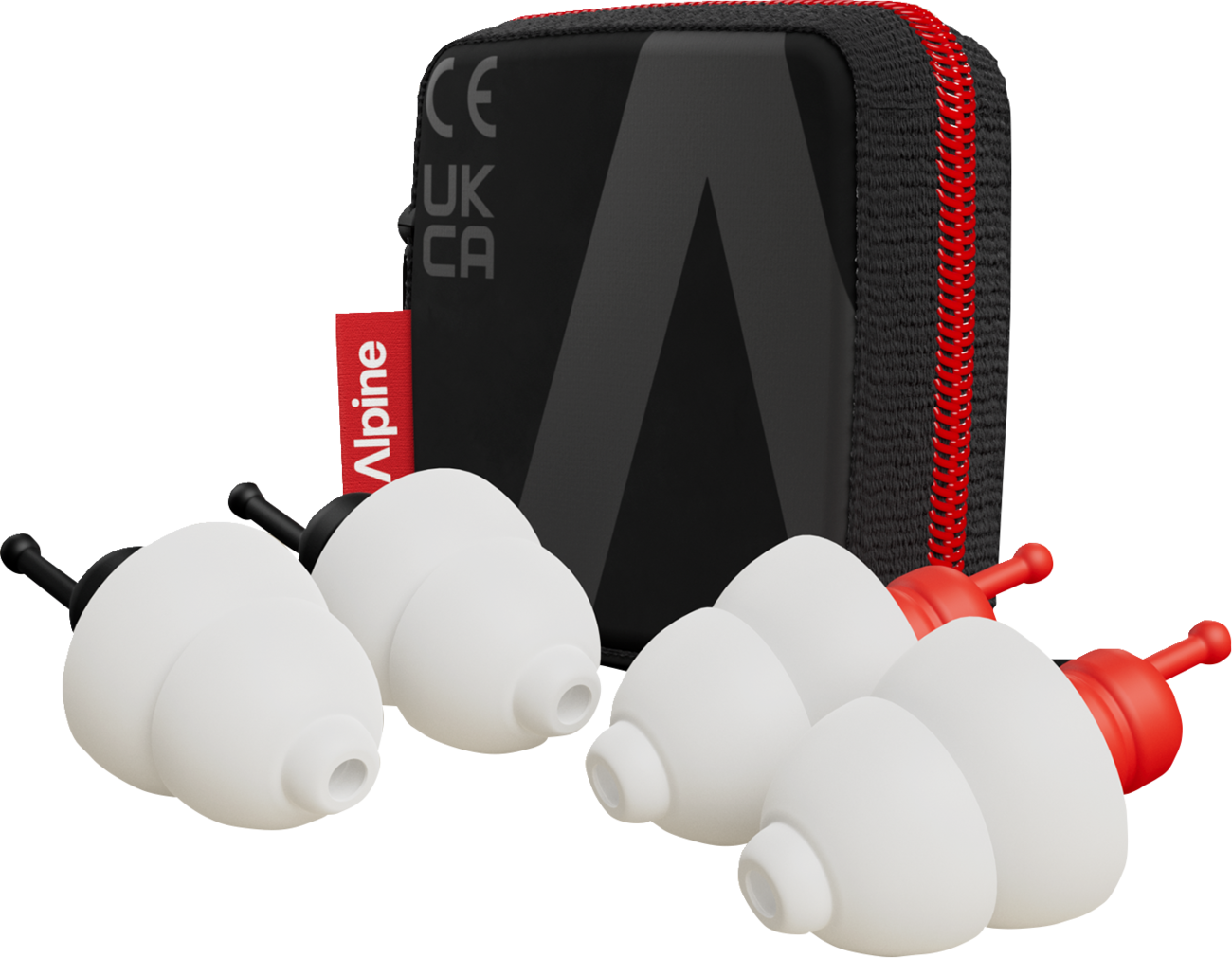 ALPINE HEARING PROTECTION MotoSafe Earplugs - 2026 / Duo Pack 2708-0014