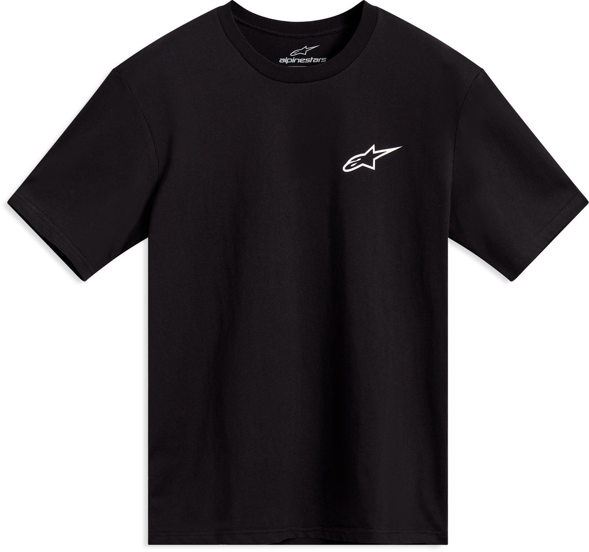 ALPINESTARS COMBO BACK SS CSF TEE BLACK/WHITE SM