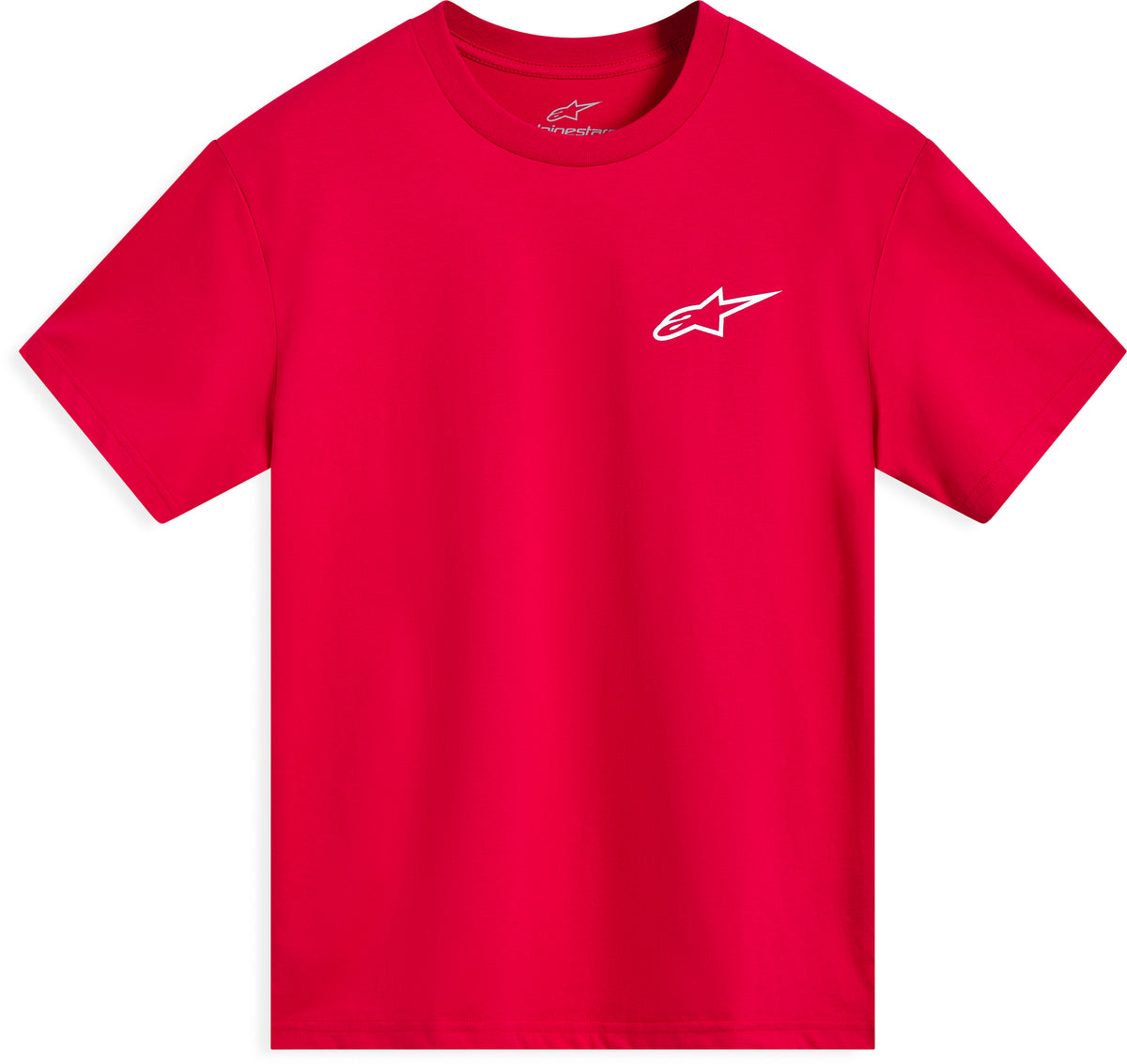 ALPINESTARS COMBO BACK SS CSF TEE RED/WHITE SM