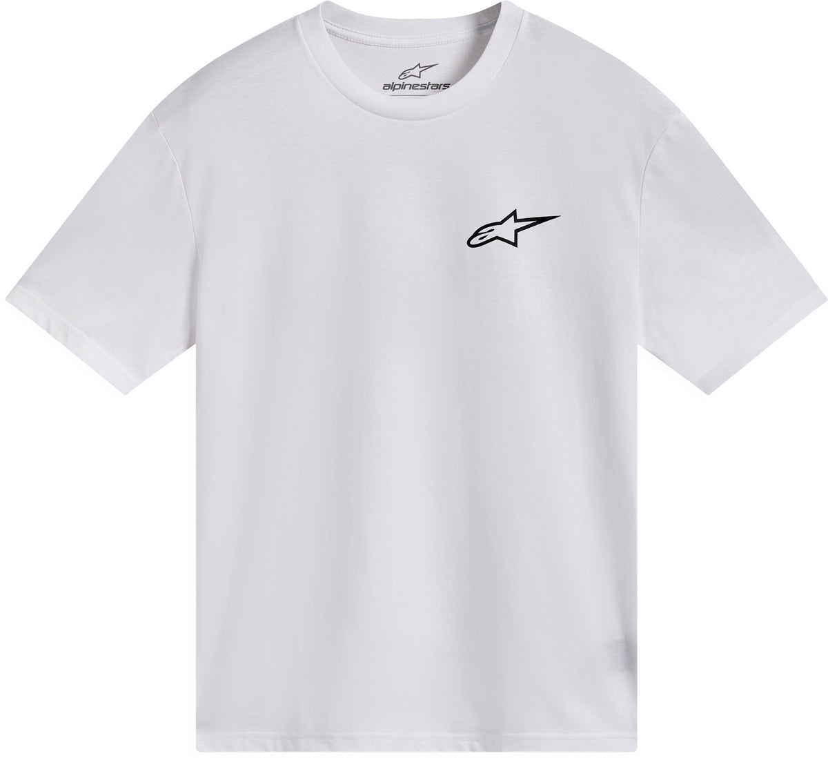 ALPINESTARS COMBO BACK SS CSF TEE WHITE/BLACK 2X