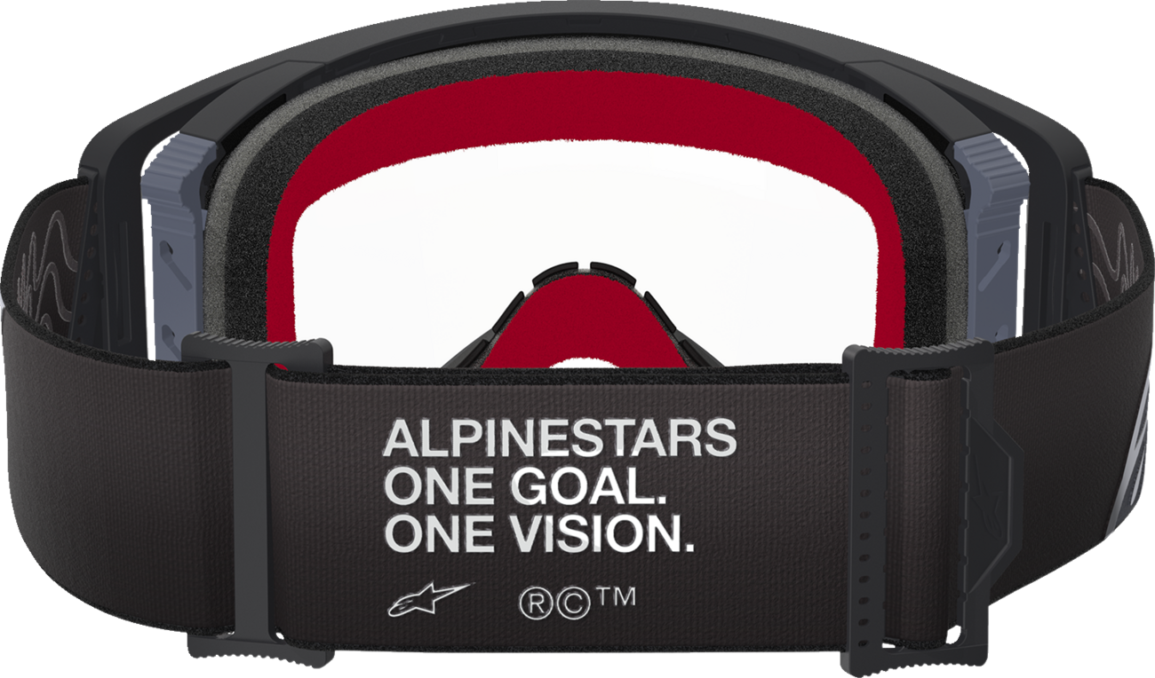 ALPINESTARS GOGGLES Supertech Corp Goggle - Supertech Goggle / Corp / Black/Gray / Clear Lens 2601-3767