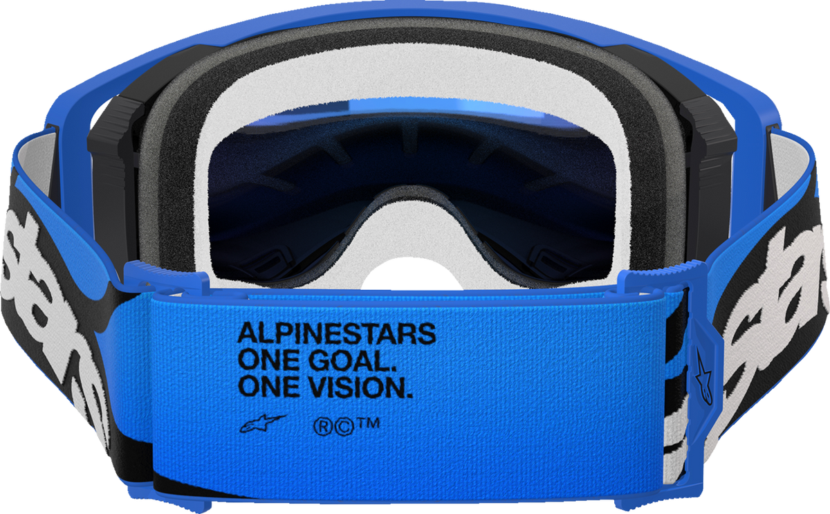 ALPINESTARS GOGGLES Supertech Stream Goggle - Supertech Goggle / Stream / Blue / ABS Vision / Blue Mirror Lens 2601-3766