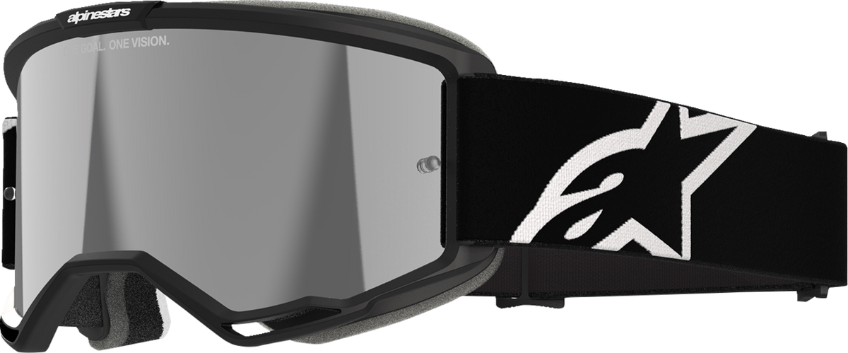 ALPINESTARS GOGGLES Vision 5 Corp Goggle - Vision 5 Goggle / Corp / Black / Silver Mirror Lens 2601-3775