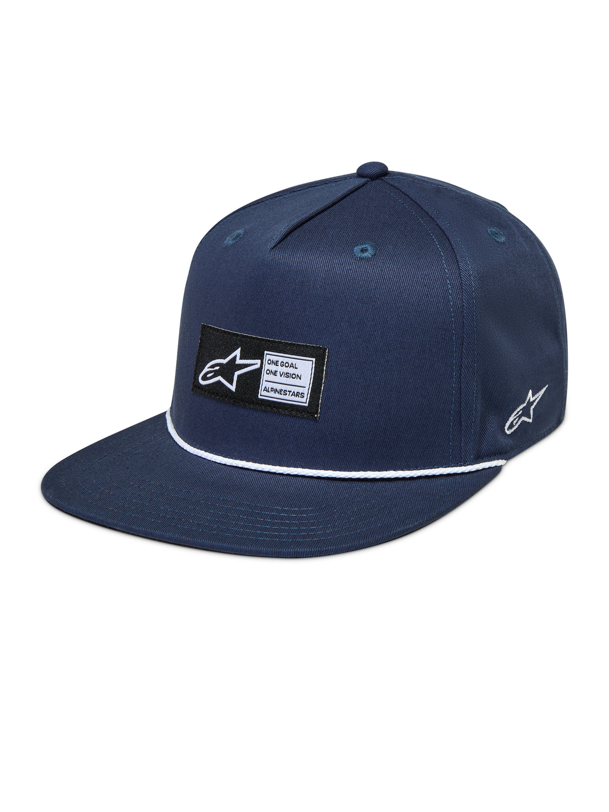 ALPINESTARS LABEL SNAPBACK HAT NAVY