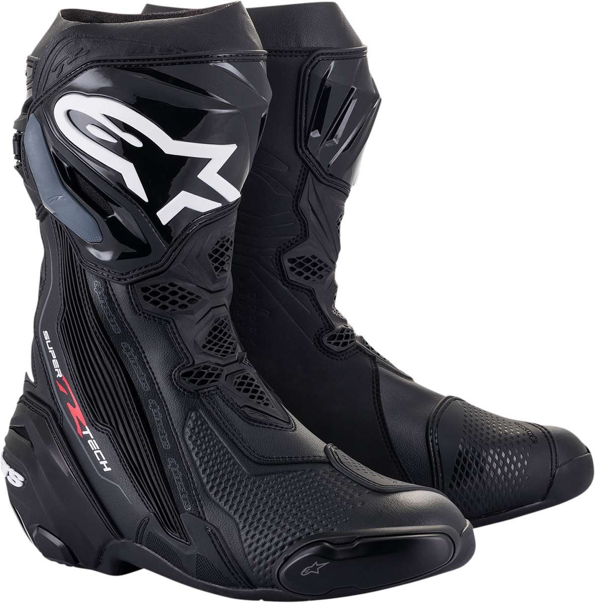 ALPINESTARS Supertech R Boots - Black / US 6.5 / EU 40 3401-0901