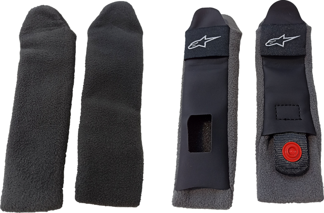 ALPINESTARS Supertech R10 Helmet Chin Strap Covers - Supertech R10 Chin Strap Covers 0134-3691