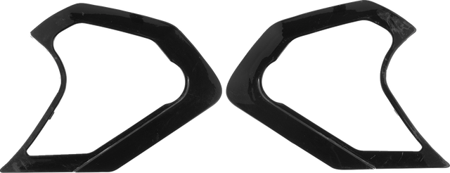 ALPINESTARS Supertech R10 Helmet Shield Mechanism Cover - Supertech R10 Shield Mechanism Cover / Gloss Black 0134-3685