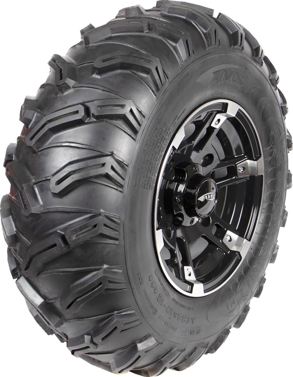 AMS Tire - Black Widow / Front/Rear / 25x10-12 / 6 Ply 0320-1394