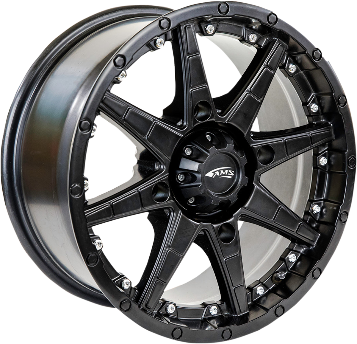 AMS Wheel - Roll'n 105 / Front/Rear / Black / 14x7 / 4/156 / 5+2 0230-0941