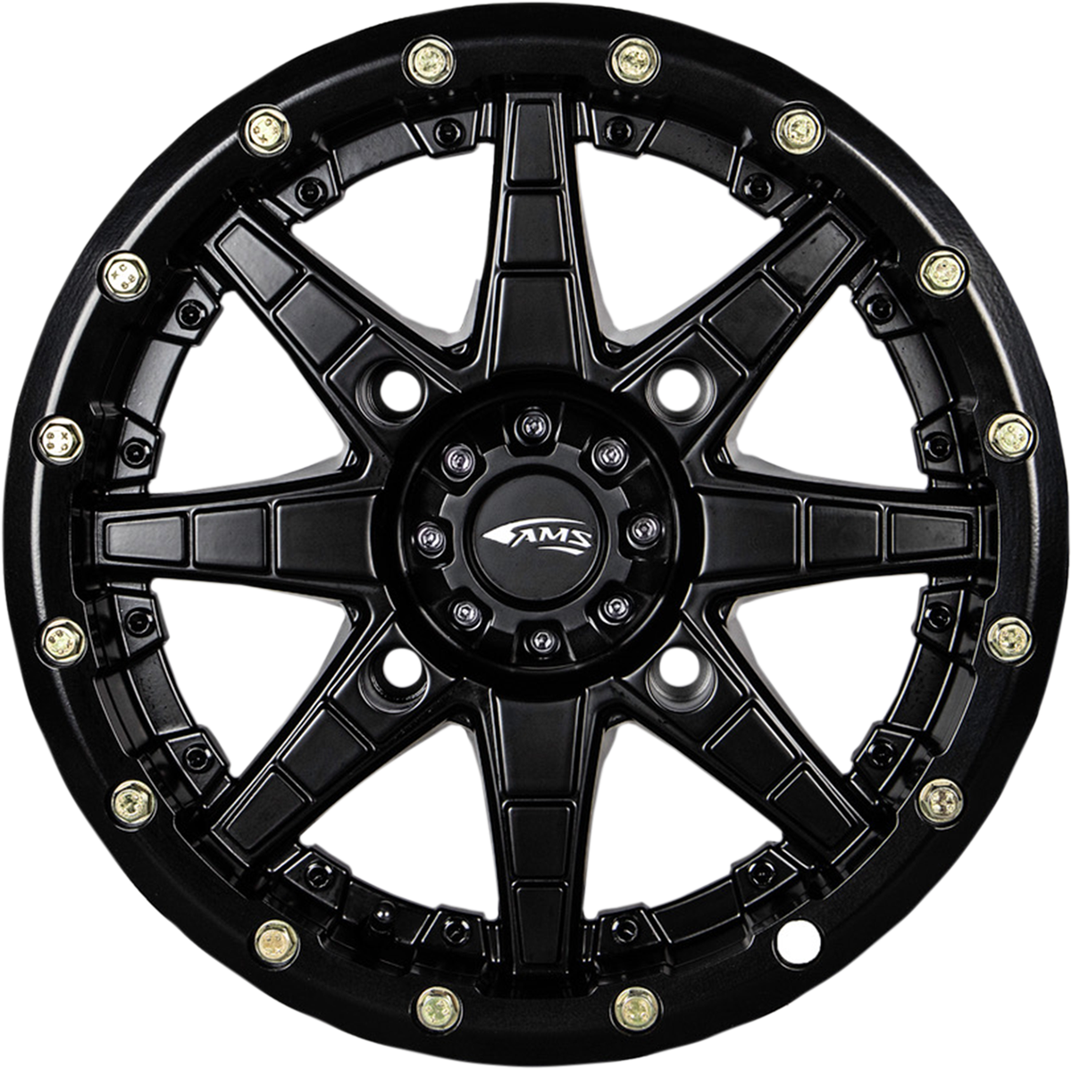 AMS Wheel - Roll'n 106 / Front/Rear / Black / 14x7 / 4/156 / 5+2 0230-0947