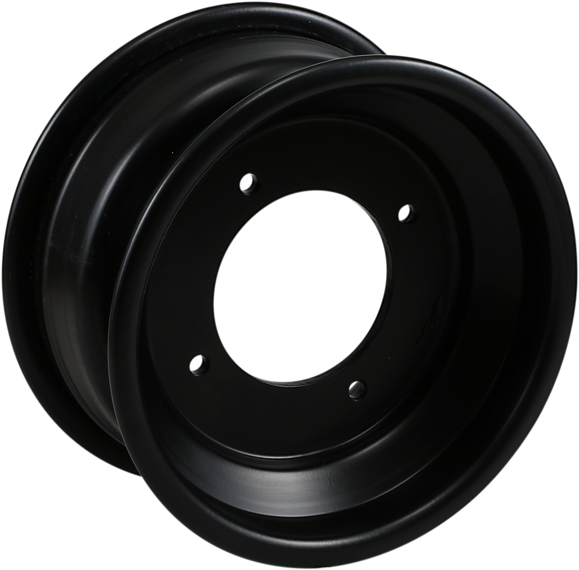 AMS Wheel - Spun / Rolled-Lip / Rear / Black / 9x8 / 4/115 / 3+5 0232-0124