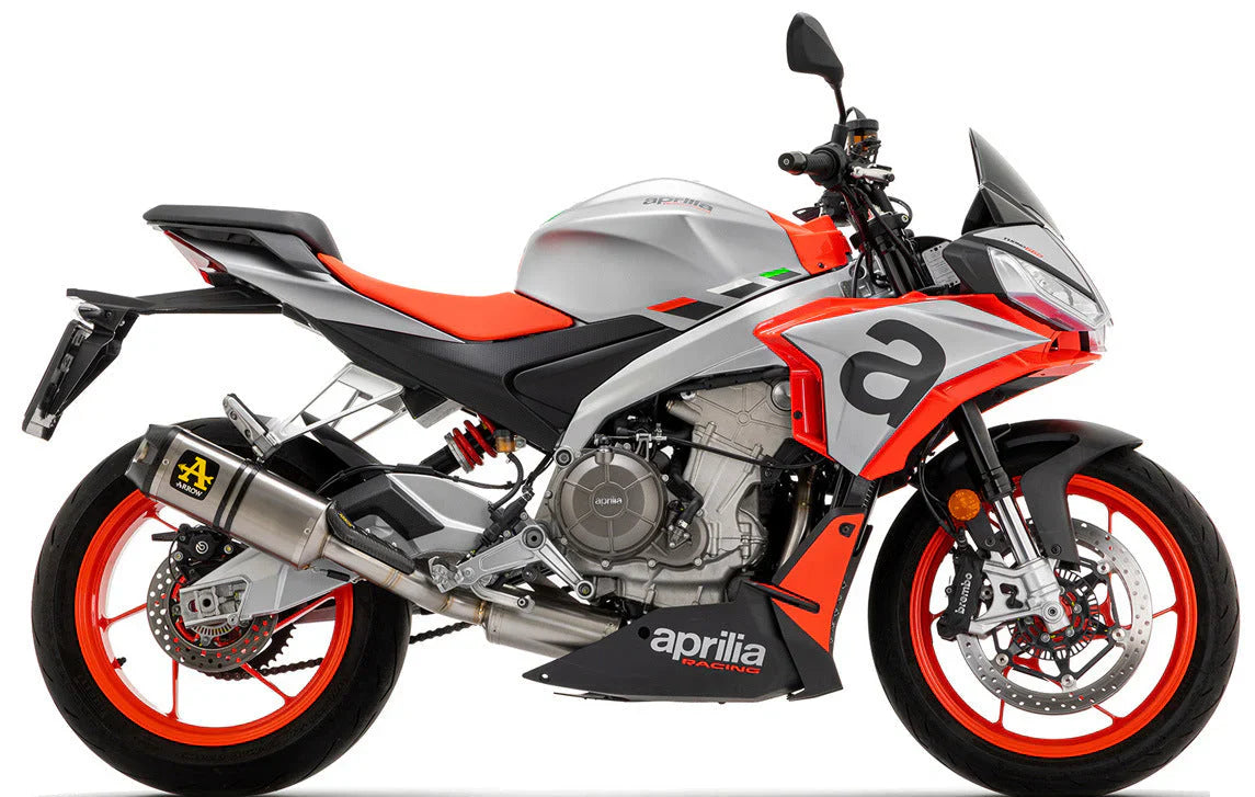 71929AK Arrow Indy Race Slip-on Exhaust, Aluminum for Aprilia RS660 2020-2025