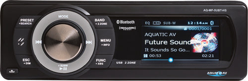 AQUATIC AV Harley Bluetooth Radio - AQ-MP-5UBT-HS