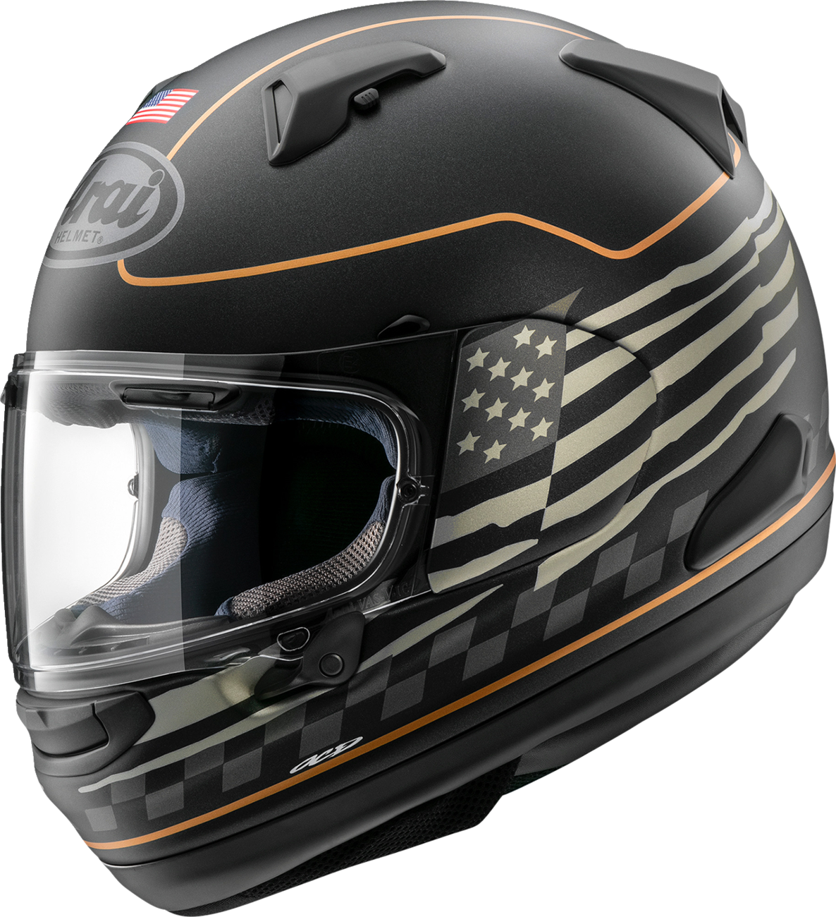 ARAI HELMETS Signet-X Helmet - US Flag / Black Frost / 2XL 0101-18522