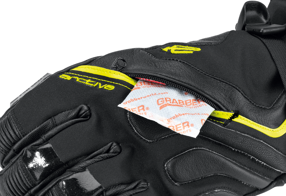 ARCTIVA Meridian Gloves - Black/Hi-Vis Yellow / Large 3340-1208