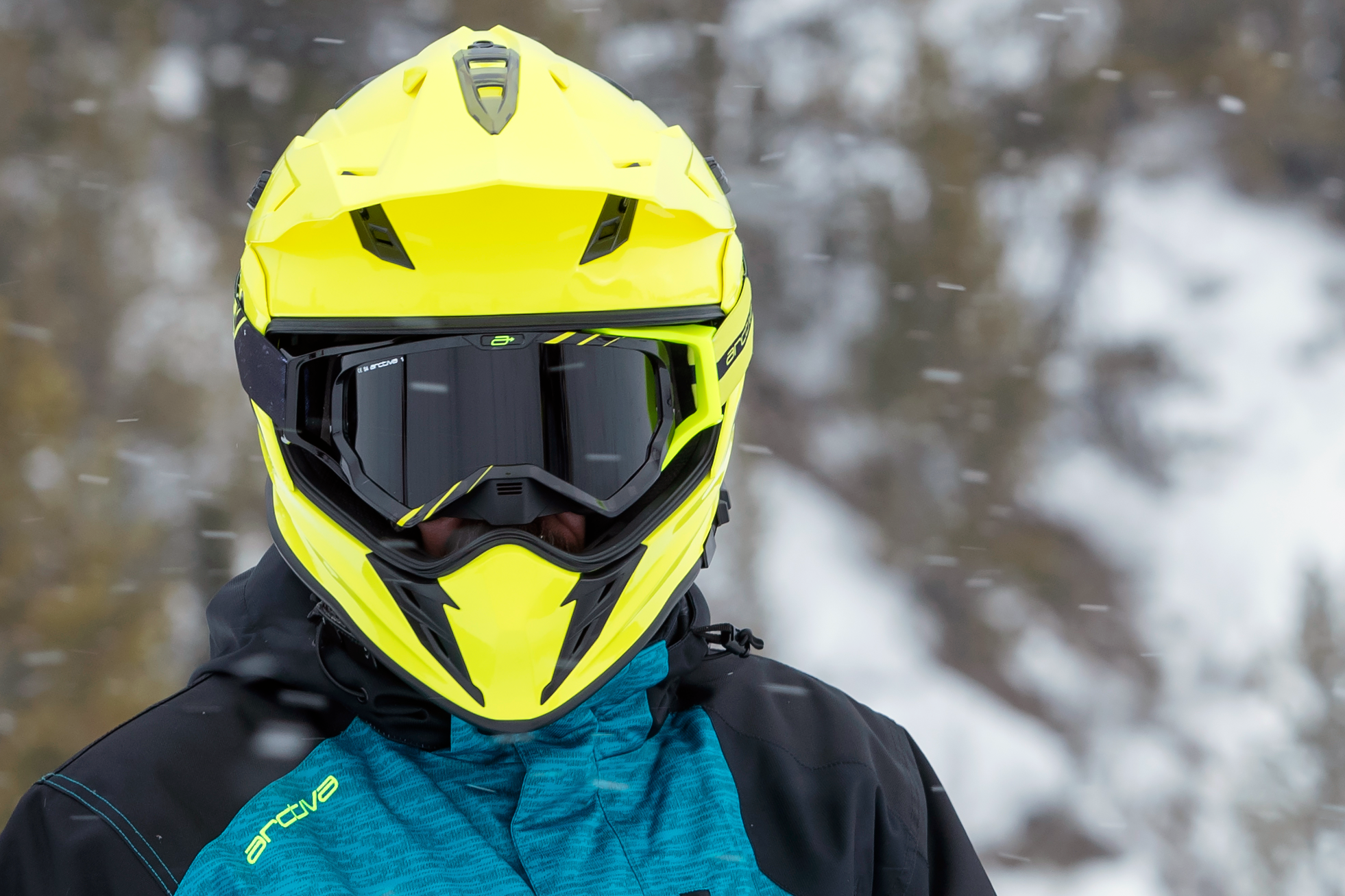 ARCTIVA Vibe Goggle - Black/Hi-Viz Yellow / Yellow Lens 2601-2353