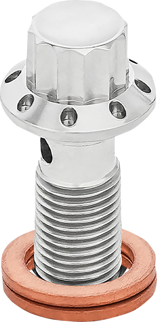 ARLEN NESS Banjo Bolt - 3/8"-24 / Polished 1742-0776