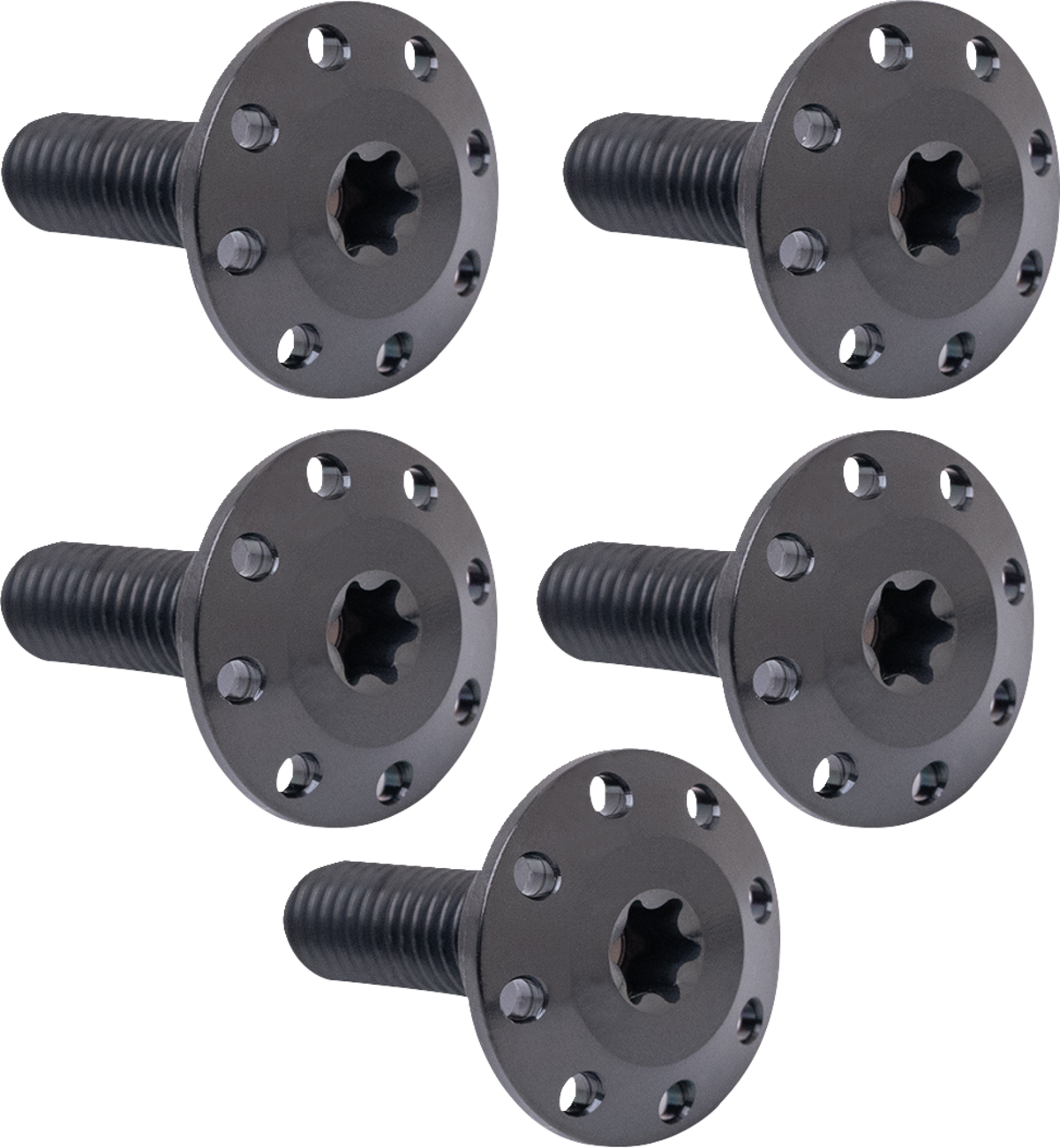 ARLEN NESS Bolt Kit - Holeshot/Front/Floating/Brake Rotor / Spoke Mount / Black / 5 Pack 2401-1707