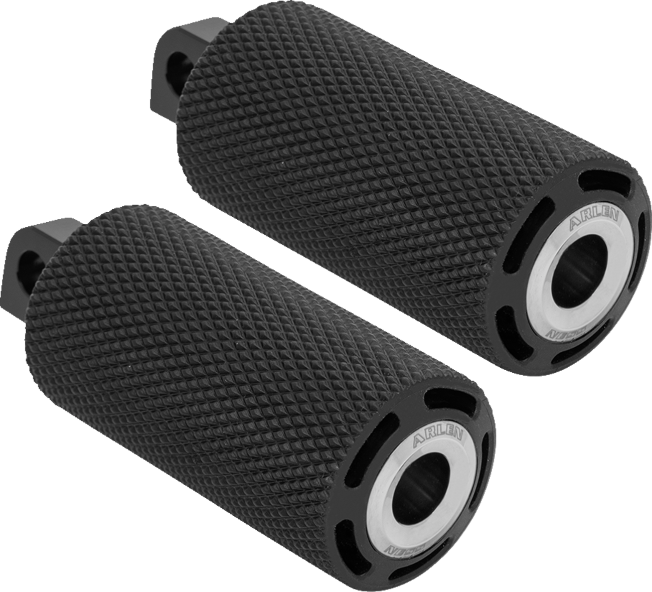 ARLEN NESS Cush Foot Pegs - Male / Chrome 1620-2415