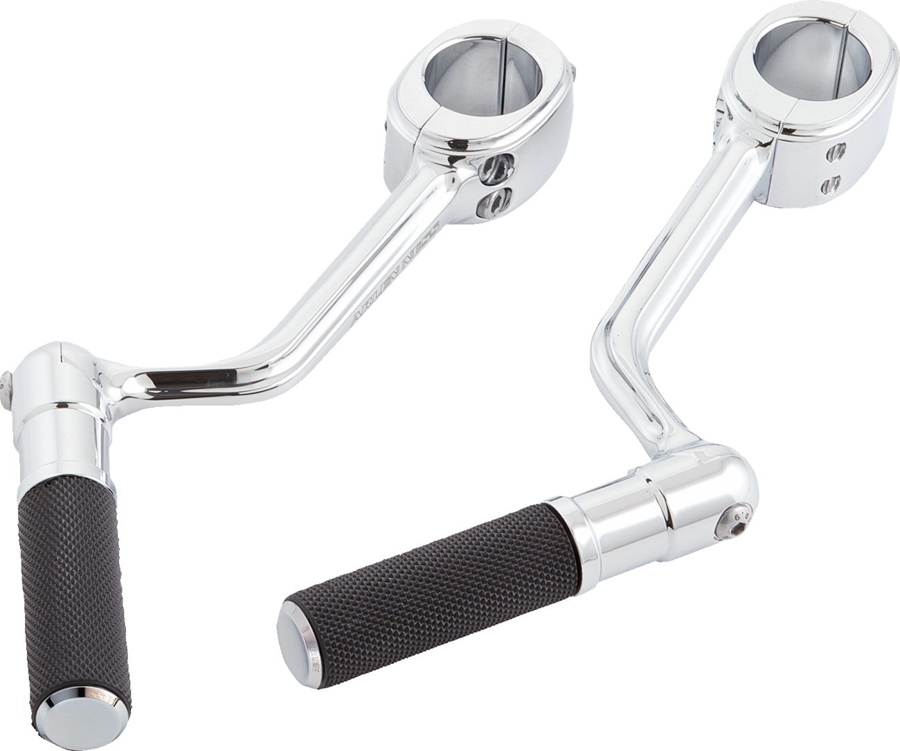 ARLEN NESS Forged Highway Peg Mounts w/ Pegs - Chrome 1624-0405