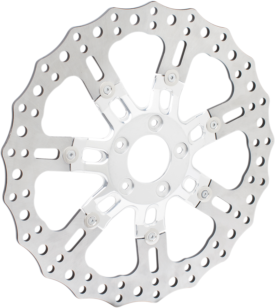 ARLEN NESS Front Rotor - 7 Valve / 14" / Chrome 1710-3321