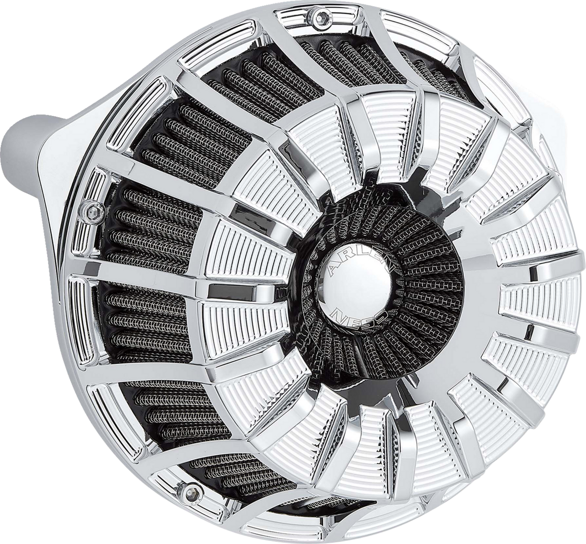ARLEN NESS Inverted Series Air Cleaner Kit - 10-Gauge / Chrome 1010-3224