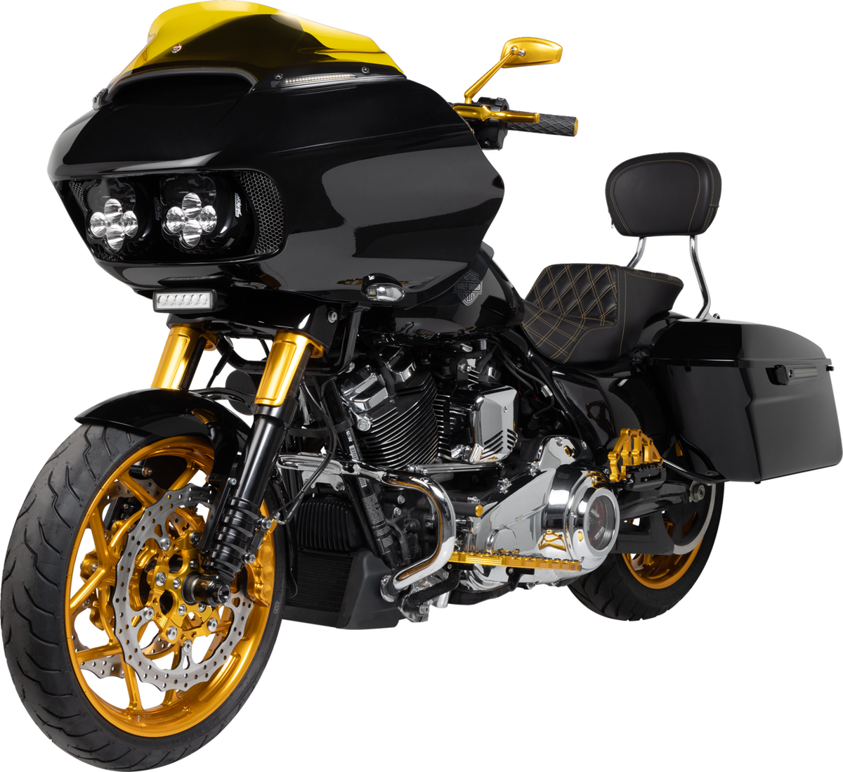 ARLEN NESS Mirror - Tearchop / Side View / Teardrop / Gold / Left 0640-1463