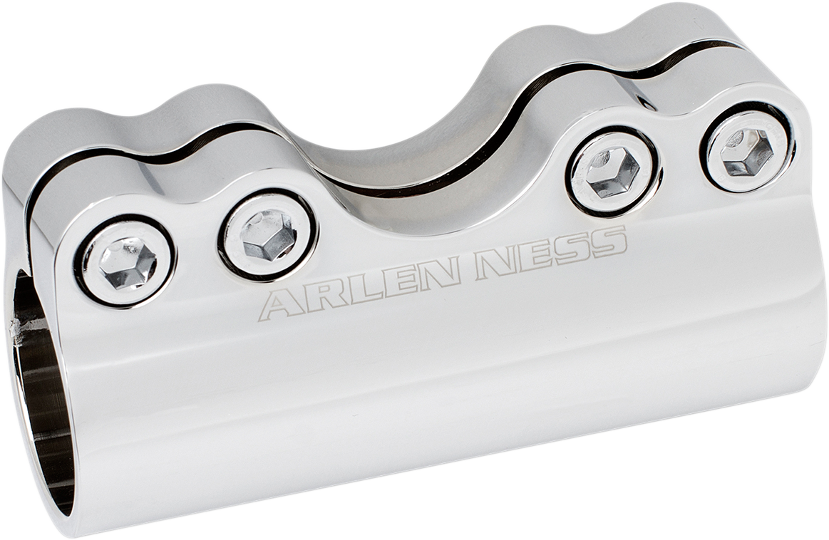 ARLEN NESS Modular Adjustable Handlebar Clamp - 1" / Chrome 0603-0786