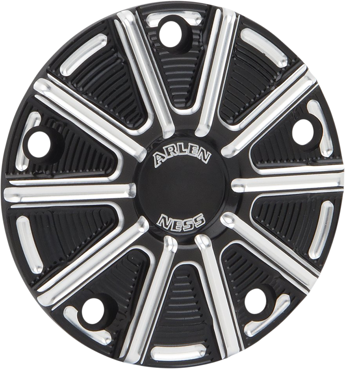 ARLEN NESS Points Cover - Black / Twin Cam 0940-1951