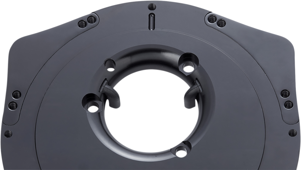ARLEN NESS Replacement Breather Bolt Cover Plate - Inverted/Method/Clear Tear/Sidekick / Left / Black 1014-0312