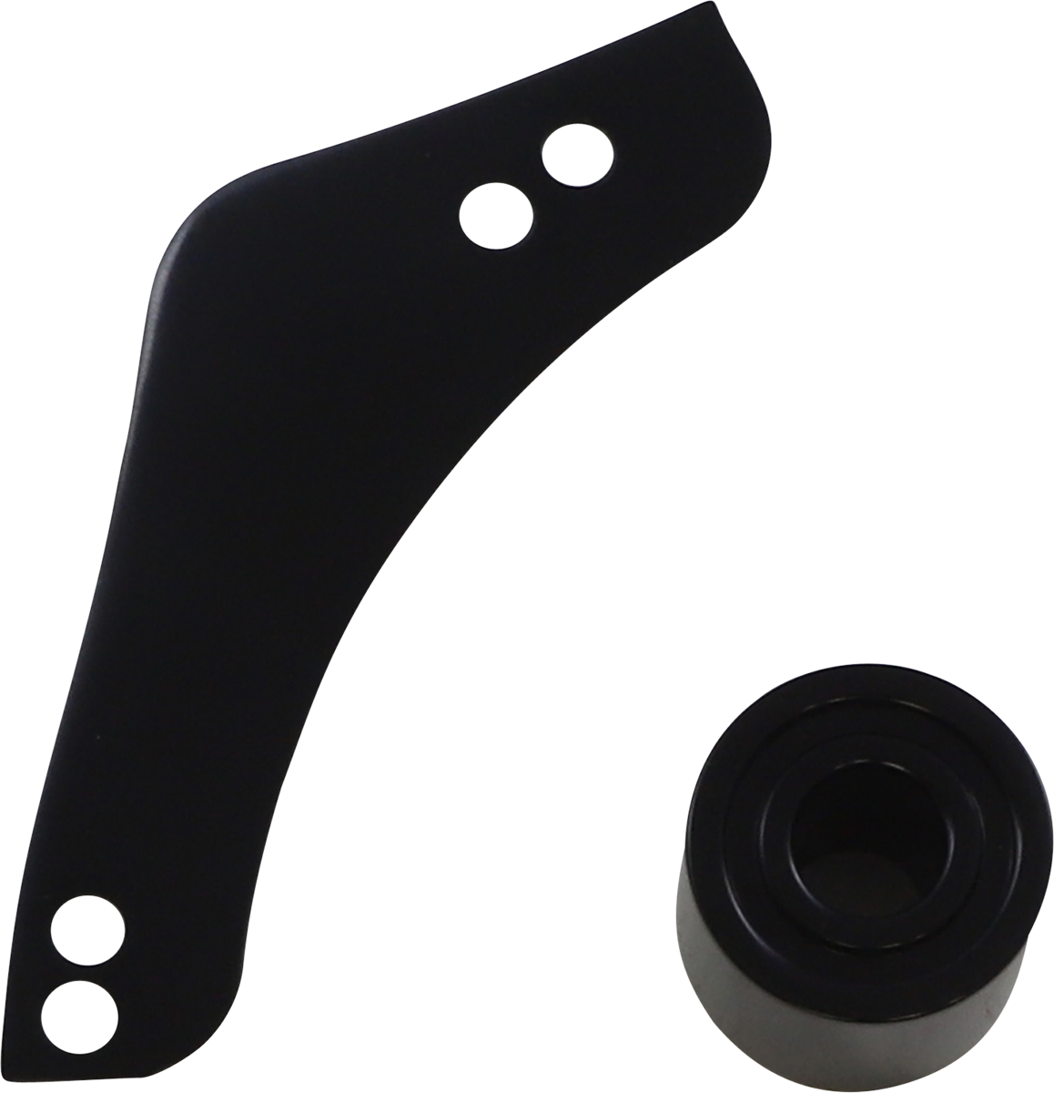 ARLEN NESS Replacement Breather Bolt Cover Plate - Inverted/Method/Clear Tear/Sidekick / Right / Black 1014-0314