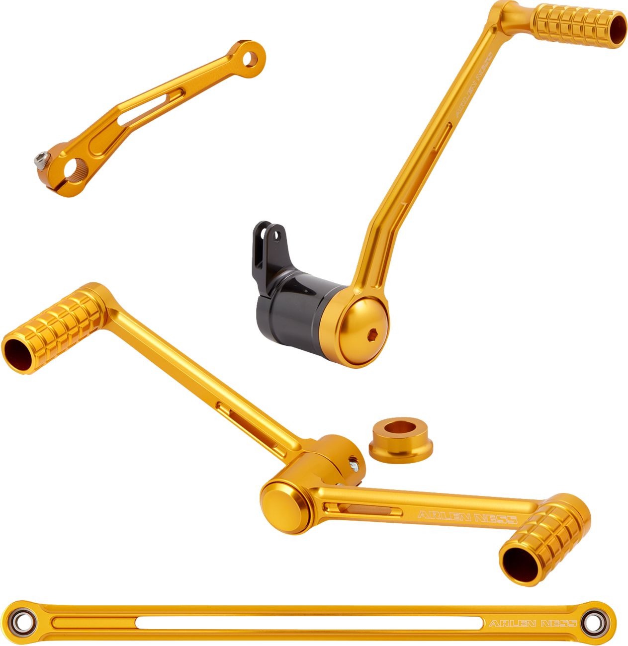 ARLEN NESS SpeedLiner Foot Control Kit w/ Heel/Toe Shifter - Gold 1623-0596