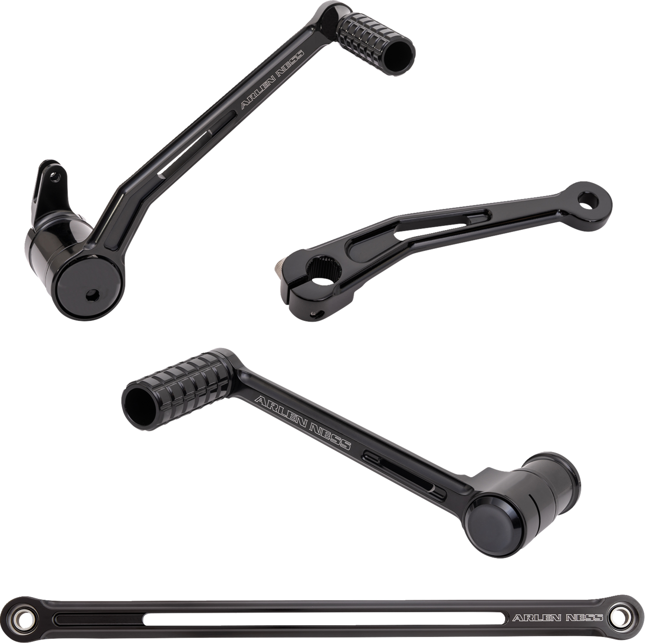 ARLEN NESS SpeedLiner Foot Control Kit w/ Toe Shifter - Solo / Black 1623-0557