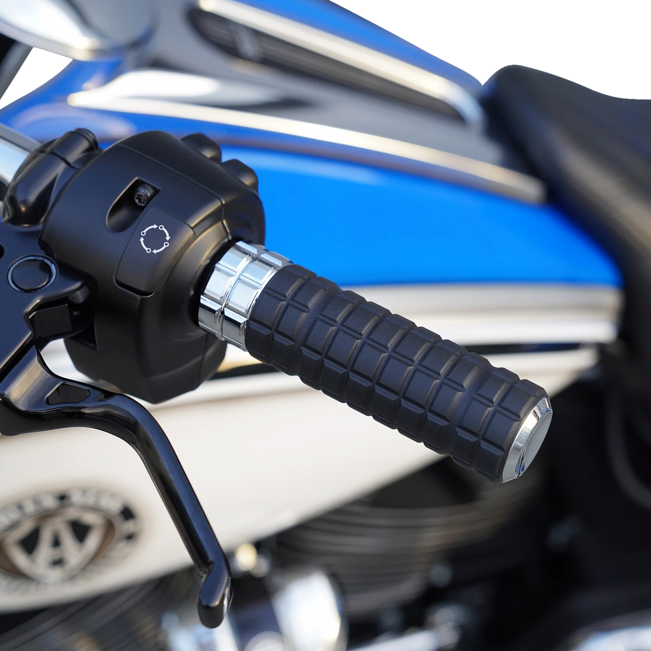 ARLEN NESS SpeedLiner Grips - TBW / Chrome 0630-3264