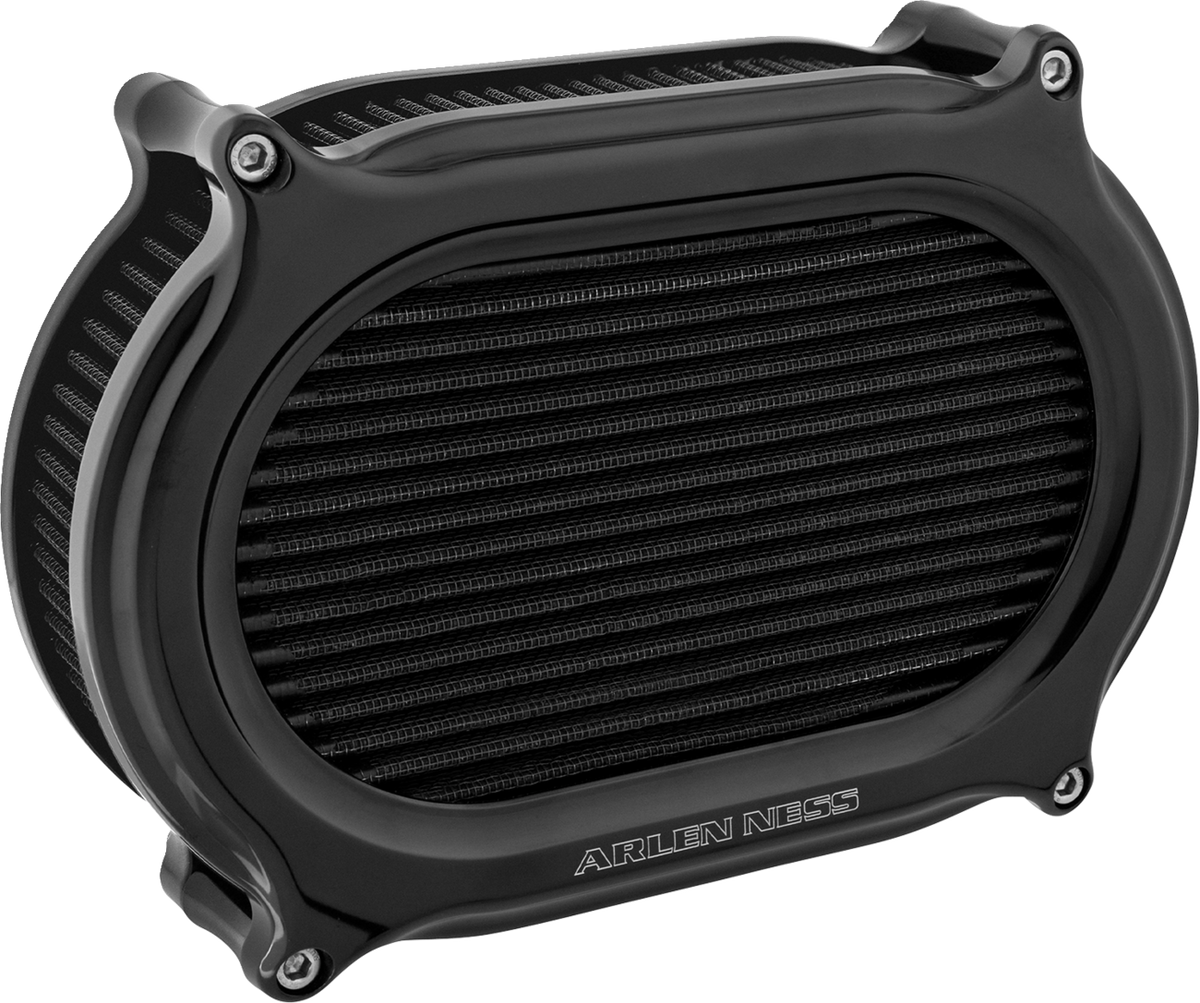 ARLEN NESS Stage 2 Oval Air Cleaner Kit - All Black 1010-3370