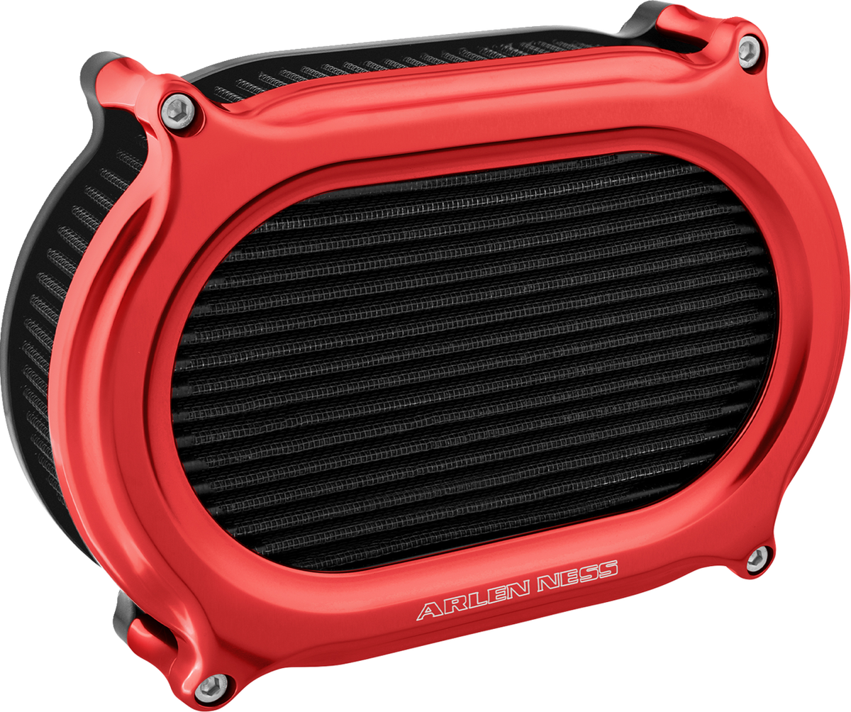 ARLEN NESS Stage 2 Oval Air Cleaner Kit - Red 1010-3386