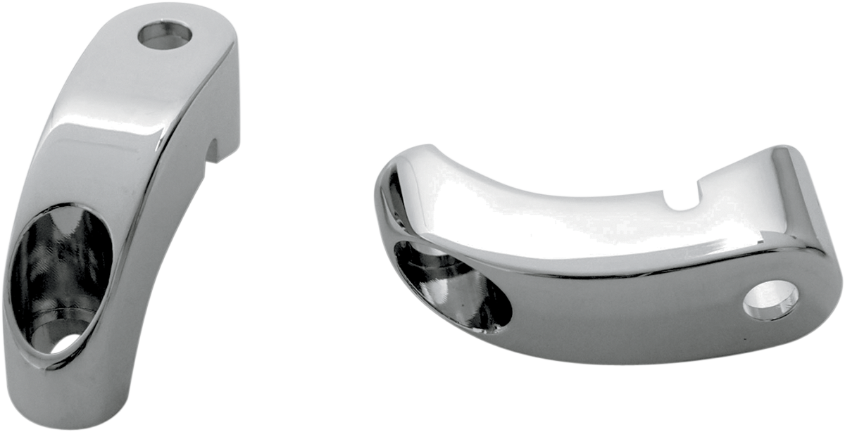 ARLEN NESS Turn Signal Mounts - 39 mm Front Forks / Chrome 2040-0999