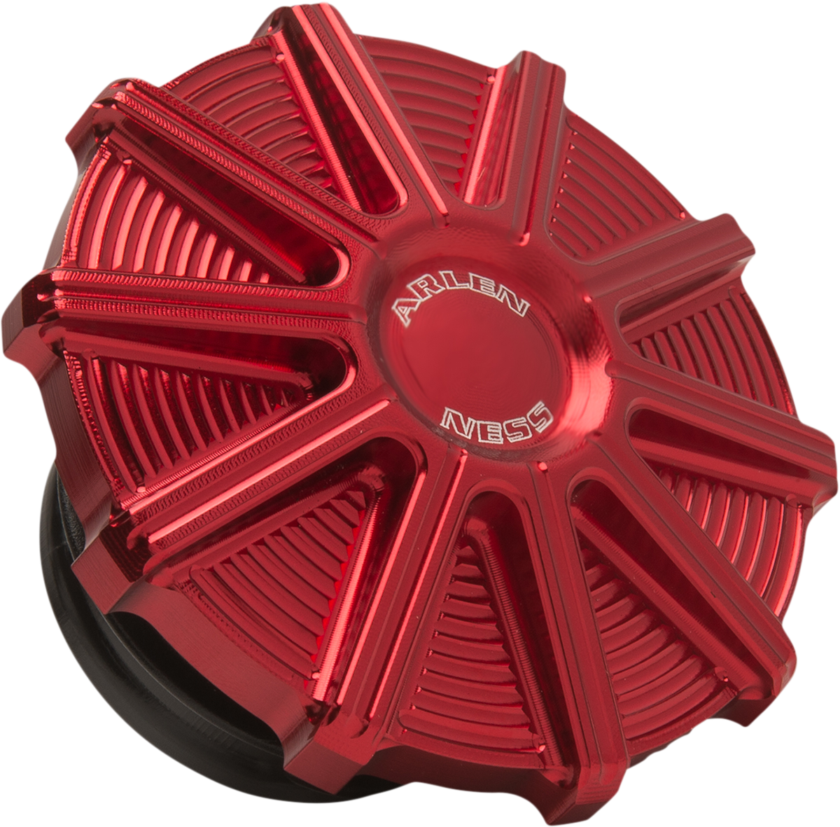 ARLEN NESS Vented Gas Cap - 10 Gauge / Red 0703-0853