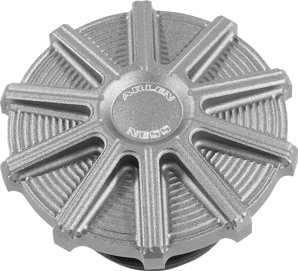 ARLEN NESS Vented Gas Cap - 10 Gauge / Titanium 0703-0854