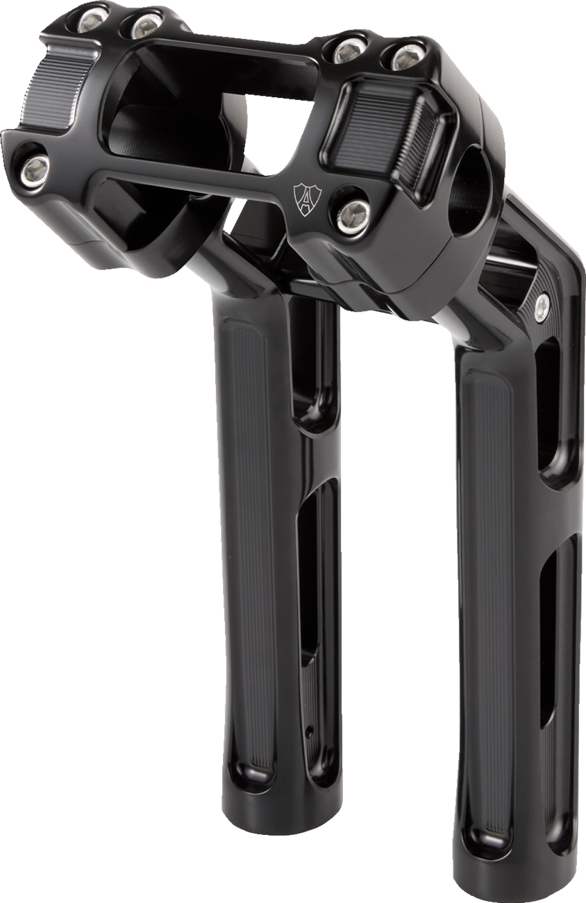 ARLEN NESS Wayback Risers - 10" / Softail / Black 0602-1654
