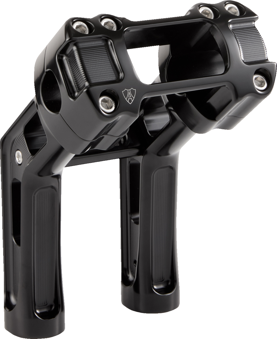 ARLEN NESS Wayback Risers - 7" / Softail / Black 0602-1655