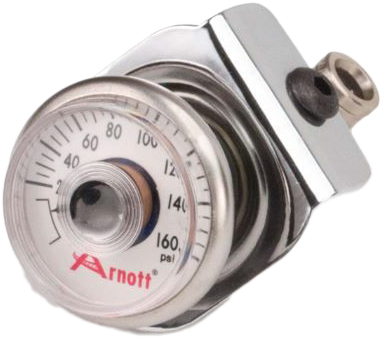 ARNOTT Pressure Gauge & Bracket - K-2636