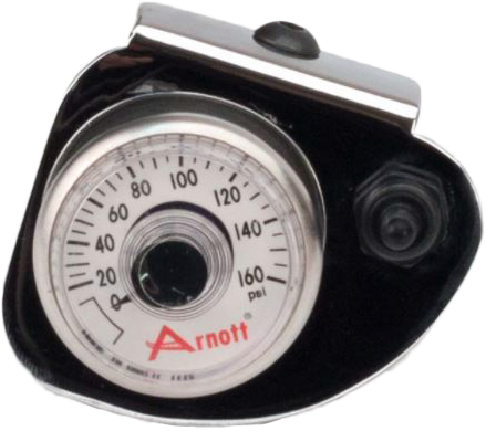 ARNOTT Pressure Gauge & Bracket W/Toggle Switch - K-2638